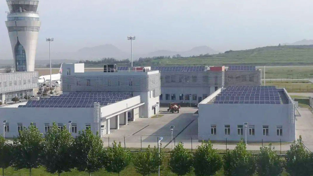 山东某机场光伏发电项目