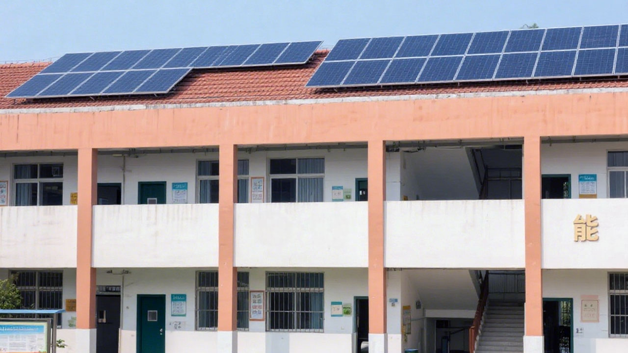 山西某乡镇小学15KW光伏工程